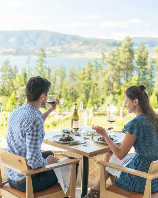 CedarCreek Estate Winery vineyard and outdoor ceremony space overlooking Lake Okanagan