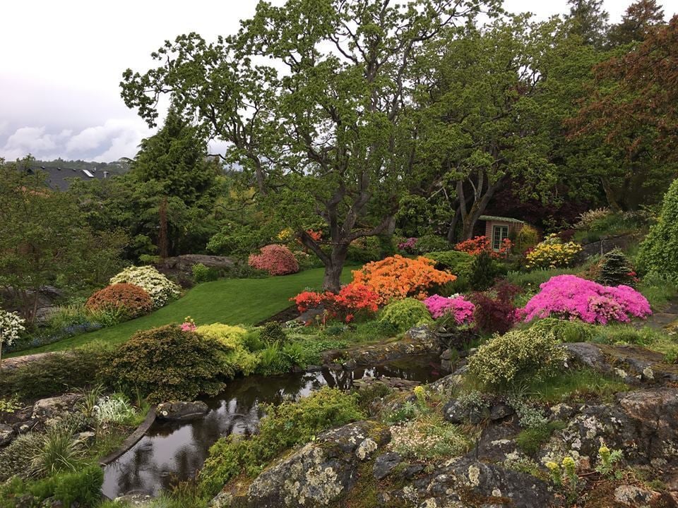 The Teahouse at Abkhazi Garden