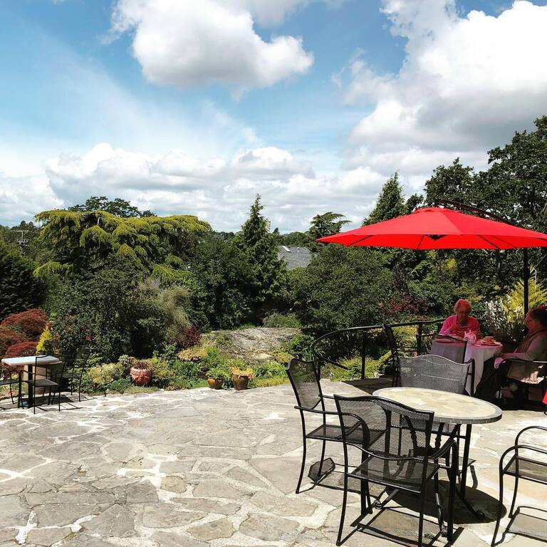 The Teahouse at Abkhazi Garden